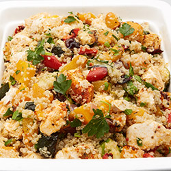 Spiced skinless and lean chicken quinoa thumbnail