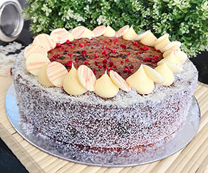 Flourless Coconut Raspberry	 thumbnail