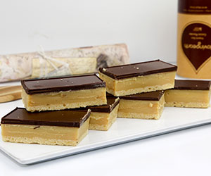 Caramel slice thumbnail