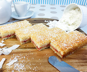 Coconut slice thumbnail