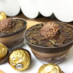 Ferrero nutella cheesecake - 3 inch - box of 6 thumbnail