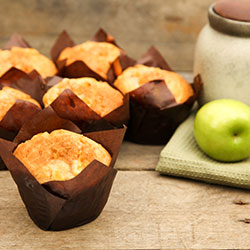 Apple and cinnamon gourmet muffin - box of 6 thumbnail
