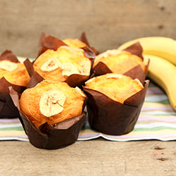 Banana gourmet muffin - box of 6 thumbnail