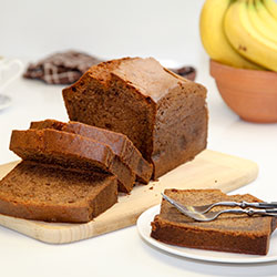 Classic banana bread loaf thumbnail