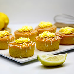 Flourless lemon cake - 3 inch - box of 6 thumbnail