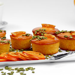 Flourless orange and almond cake - 3 inch - box of 6 thumbnail