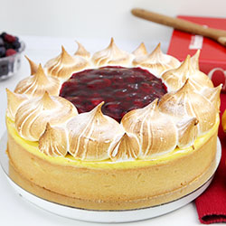 Italian raspberry tart thumbnail