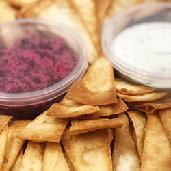 Oven baked pita crisps thumbnail