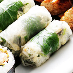 Rice paper rolls - mini thumbnail