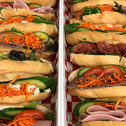 Baguette and salad platter thumbnail