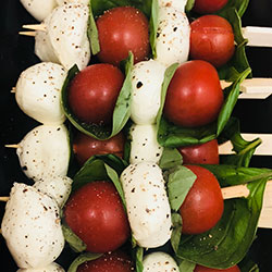 Vegetarian skewer - mini thumbnail