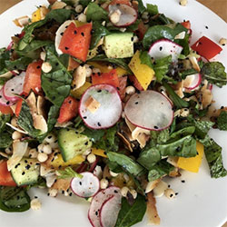 Middle eastern summer salad thumbnail