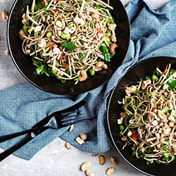 Green tea soba noodle salad thumbnail