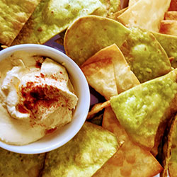 Gourmet bread with dips thumbnail