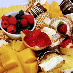 VIP Indulgent French pastries and fresh fruit platter thumbnail