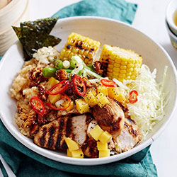 Chicken poke bowl thumbnail