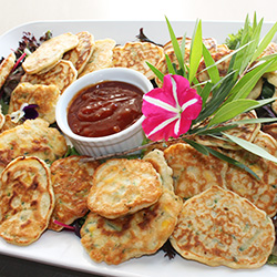 Zucchini and corn fritters  - mini thumbnail