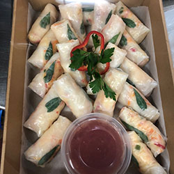 Vietnamese rice paper rolls thumbnail