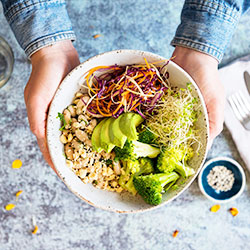 Black rice poke bowl thumbnail